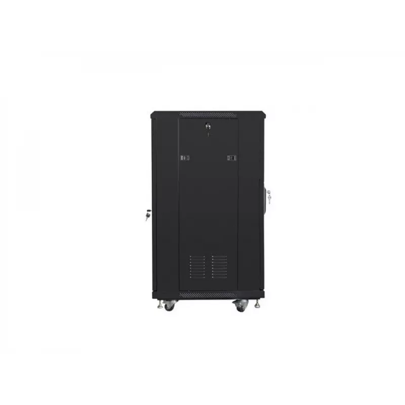 Lanberg FF01-6622-12B Rack-Schrank 22U freistehend Schwarz