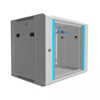 Wandmontage-Rack Extralink 9U 600x450 Grau