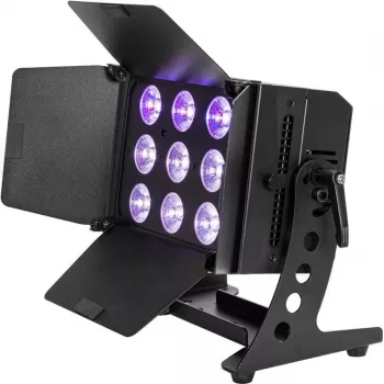 LED-PAR-Licht EUROLITE CLS-9 QCL RGB/WW 9x7W — kompakter Bühnen-Washer mit 9 x 7W RGB/WW LEDs