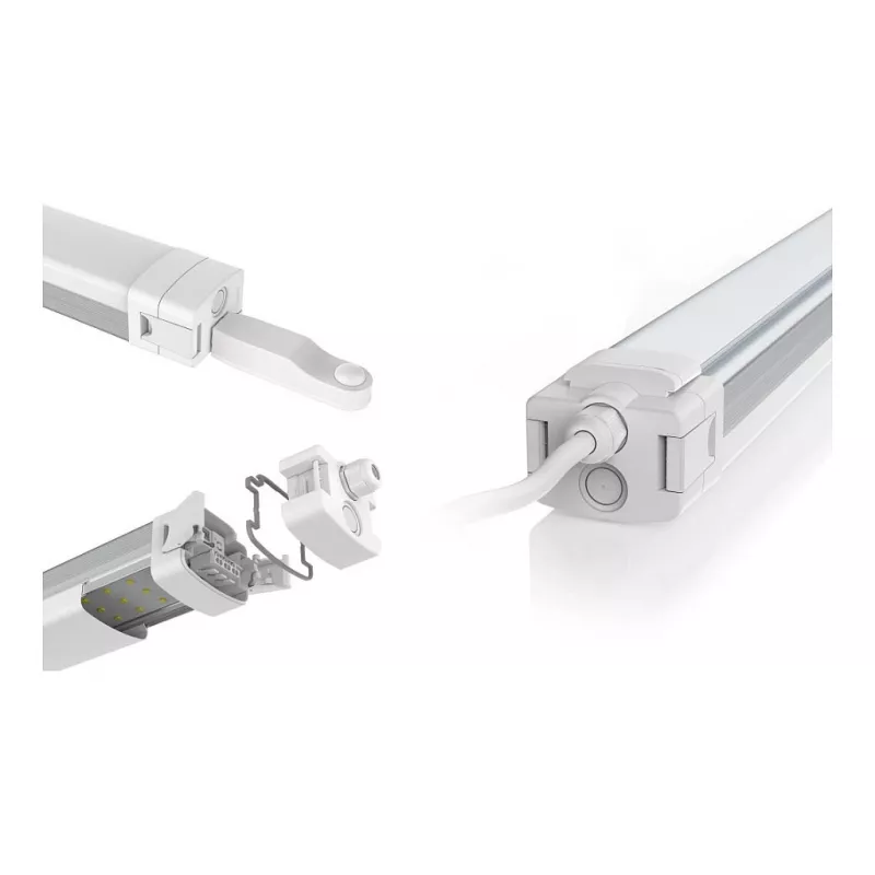 Synergy 21 S21-LED-RA-00104 - Rechteckig - Decke - Abgehängt - Weiß - IP65 - IK10 (S21-LED-RA-00104)