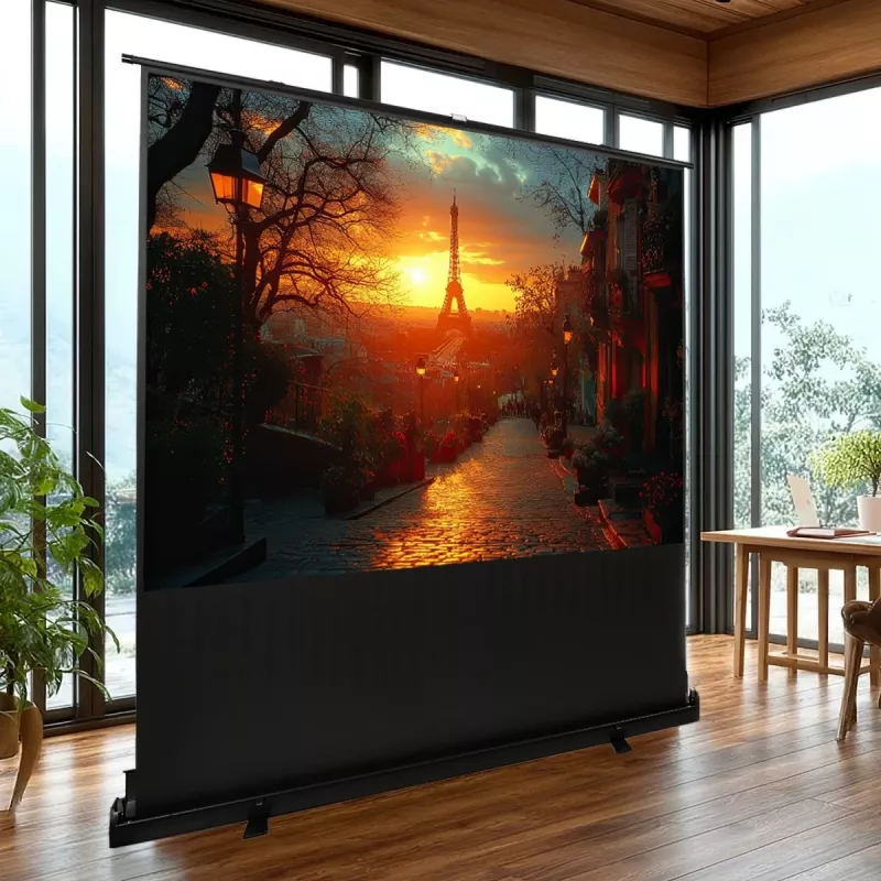 Tragbare Projektionsleinwand MACLEAN MC-964 100 Zoll 16:9