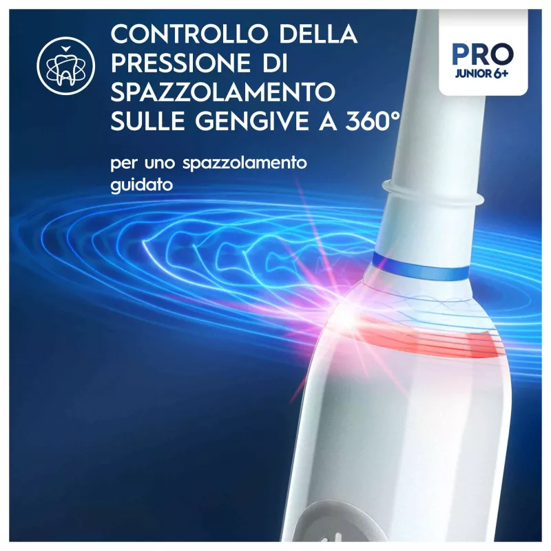 Rotierende Zahnbürste Oral-B PRO Junior Frozen