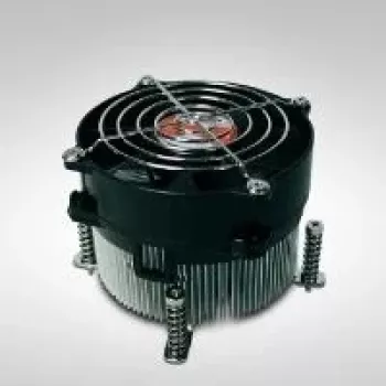 Inter-Tech K-987 - Kühler - Prozessor - 9,2 cm - Aluminium - Schwarz - 12V - 10,6 cm (K-987)