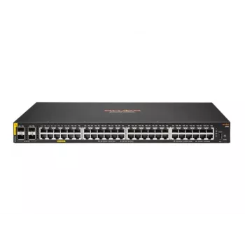 Hewlett Packard Enterprise HPE Aruba Networking CX 6100 48G Class4 PoE 4SFP+ 740W Switch - Switch - L3 - verwaltet - 48 x 10/100/1000 (PoE+) + 4 x 1 Gigabit/10 Gigabit SFP+ (Uplink)