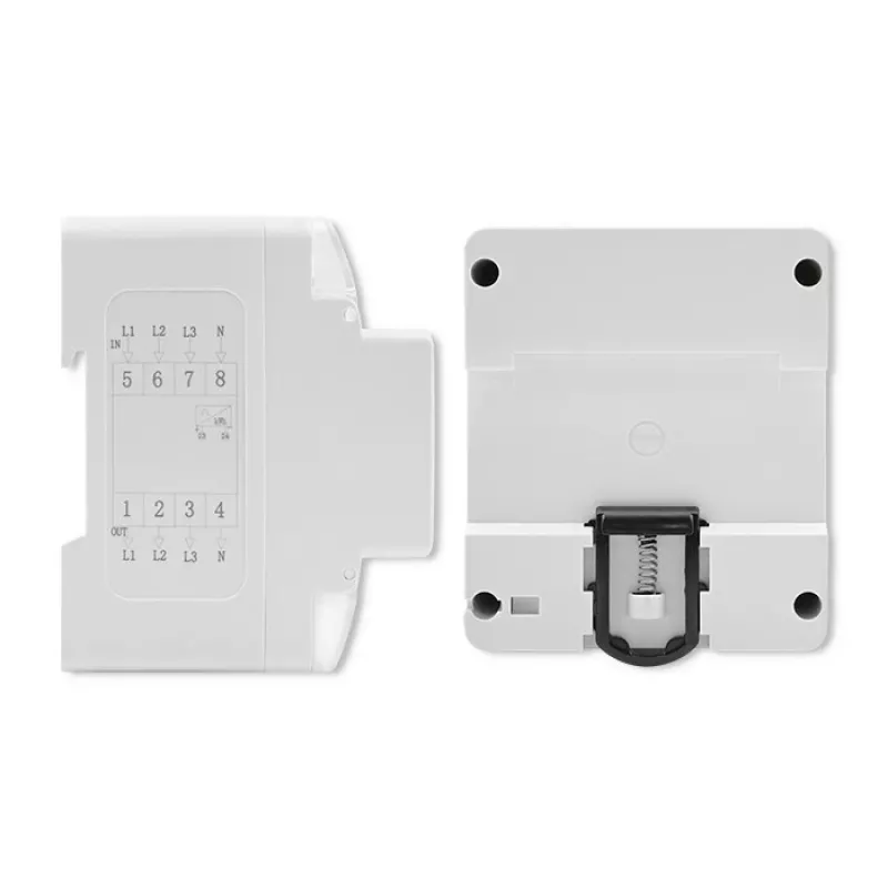 Dreiphasiger elektronischer Energiezähler QOLTEC 50900 400V LCD 4P