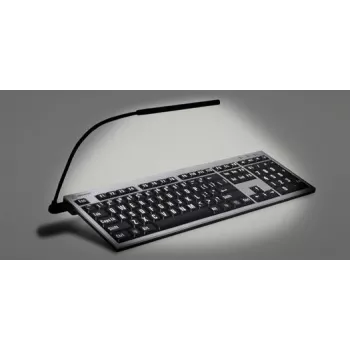 Logickeyboard LL-Schwarz USB-Gadget-Lampe Schwarz