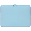 Laptophülle Rivacase Riva Szuzuka 15,6 Zoll Pastellblau, gepolsterte Schutzhülle