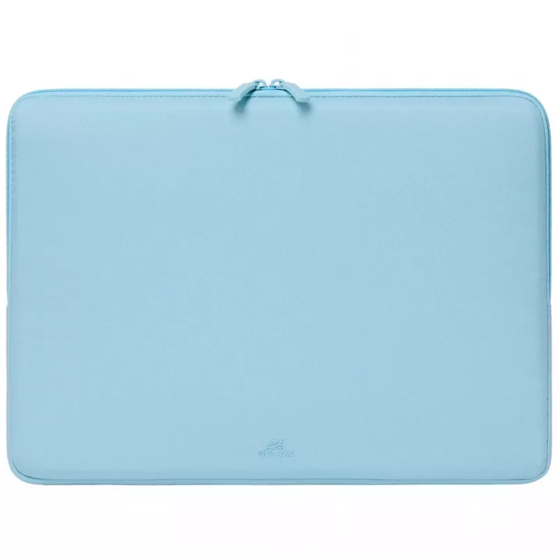 Laptophülle Rivacase Riva Szuzuka 15,6 Zoll Pastellblau, gepolsterte Schutzhülle
