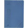 ELBA Gummizugmappe chic 400010108 DIN A4 150 Bl. Karton dunkelblau (400010108)