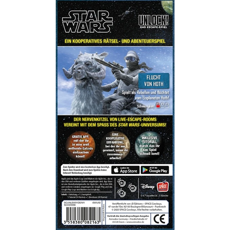 Unlock - Flucht von Hoth, Partyspiel