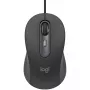 Logitech Signature Wired M520 for Business Optical Wired Maus USB-C Plug-and-Play Windows/Mac/Chrome/PC/laptops - Graphite