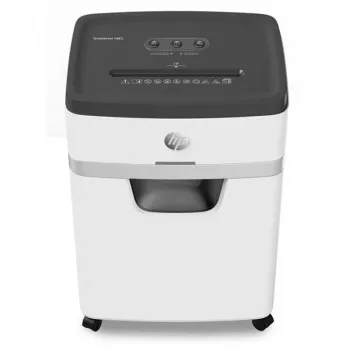 HP OneShred 18CC Aktenvernichter Partikelschnitt 65 dB 22 cm Weiß, Schwarz