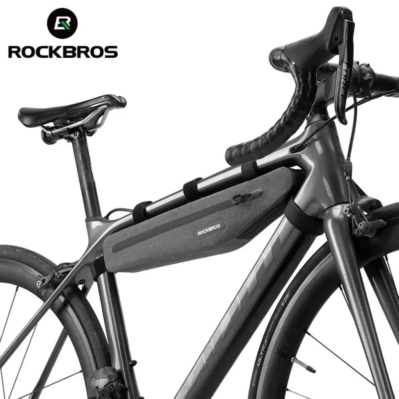 Rockbros AS-052 graue wasserdichte Fahrradrahmentasche