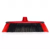 Bodenbesen VILEDA 143703 mit Stiel, Technopolymer, weiche/harte Borsten, Innenbereich, 130 cm, rot