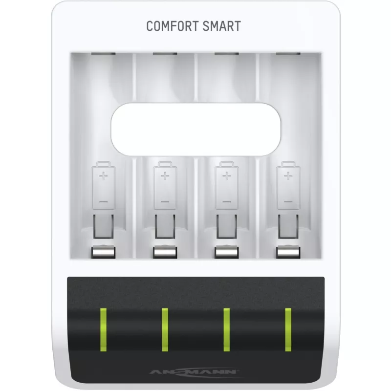 Batterieladegerät Ansmann Comfort Smart Haushalt Batterie USB