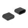 Buchsen-Schutzkappe DeLOCK 64008 USB Type-C Schwarz