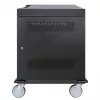 Manhattan Laptop-Ladewagen/-Trolley über AC-Adapter (EU) 32 Fächer, Installieren Sie den AC-Adapter (Netzkabel) des Geräts im Gerät, Geeignet für ALLE Laptops (bis 15,6 Zoll), iPads, MacBooks, Chromebooks, andere USB-C-Geräte, Fächer 380 x 30 x 280 mm, Schrank, Abschließbar