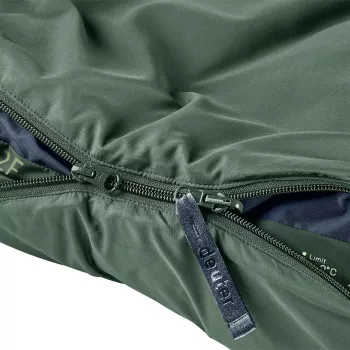 Schlafsack DEUTER Orbit -5C/23F Erwachsenen-Wander, 2080×750×500 mm, Synthetik, grün