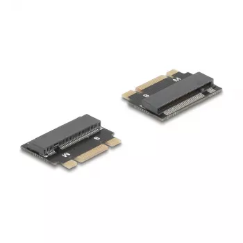 DeLOCK 64342 Interner M.2-Adapter Host-Schnittstelle M.2 Stecker Schwarz