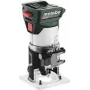 Kompakte batteriebetriebene Kantenfräse Metabo FMV 18 LTX BL 8 — kabelloses Werkzeug, kompatibel mit 18V LTX Akkus