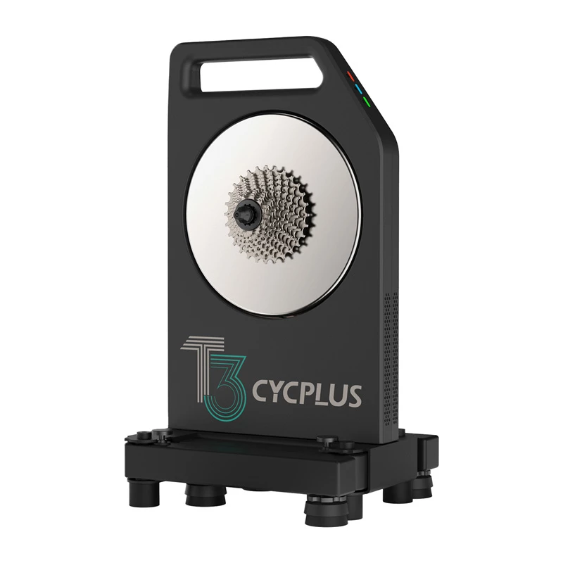 Fahrradtrainer Cycplus T3 mit magnetischem Widerstand, Bluetooth-Konnektivität, Modell T3-BT