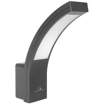 LED-Außenwandleuchte MACLEAN MCE343 GR – 10 W, Fassadenbeleuchtung, Grau