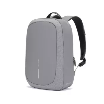 Anti-Diebstahl-Rucksack XDDESIGN BOBBY EDGE Grau — wasserabweisend, Alltags-Pendlerrucksack