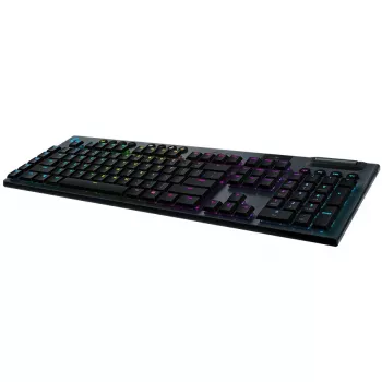 LOGITECH G915 LIGHTSPEED Kabellose Mechanische Gaming-Tastatur - CARBON - NORDISCH - TAKTIL