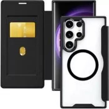4Smarts Urban Pro Flipcase Galaxy S26 Ultra Qi2 ready schwarz (541780)