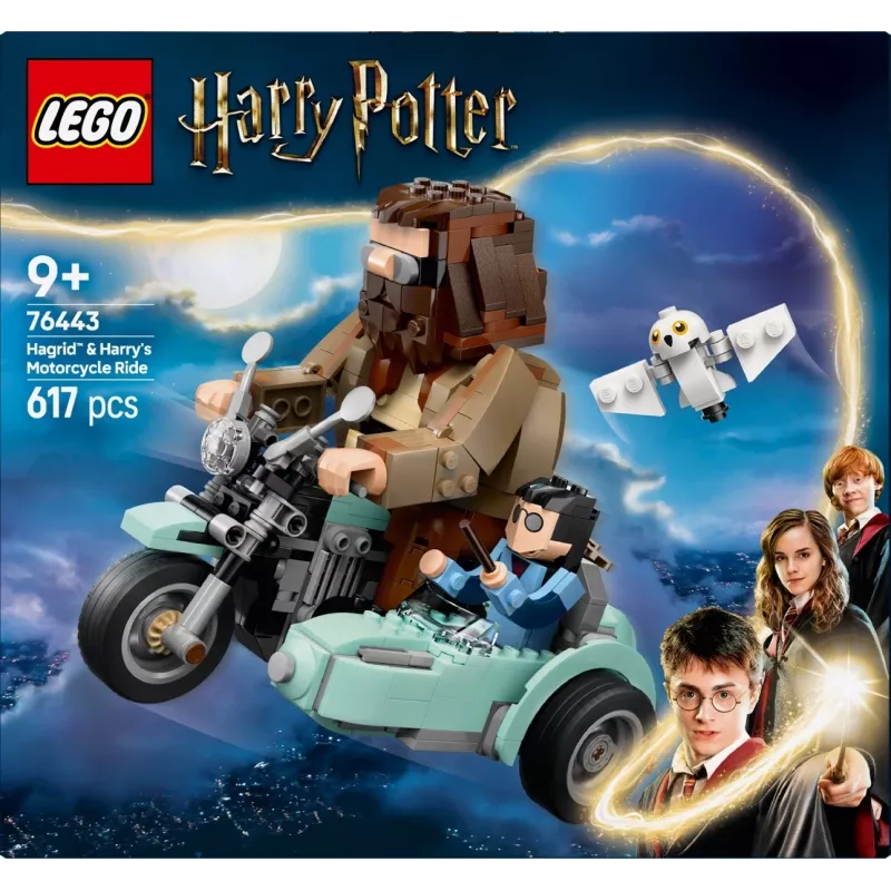 LEGO HARRY POTTER 76443 Hagrid & Harry's Motorcycle Ride