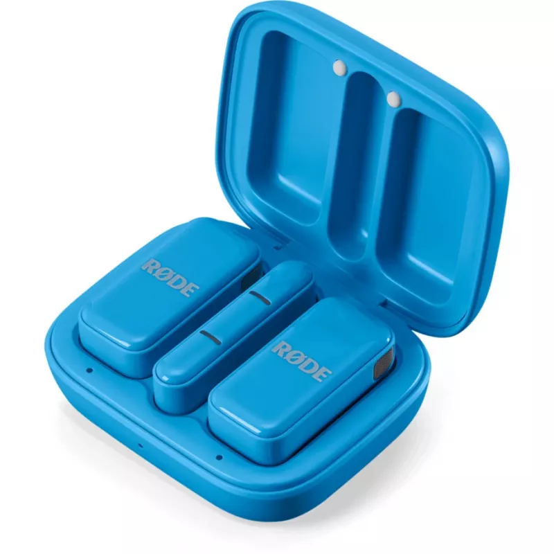 Drahtloses Lavalier-Mikrofon Rode Wireless Micro — blau (WIMICROCBLU)