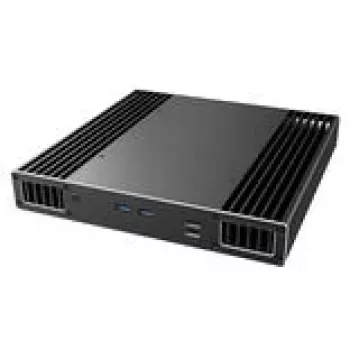 Computergehäuse Akasa Plato RC UCFF (ASUS NUC 14 Pro) Mini ITX Schwarz