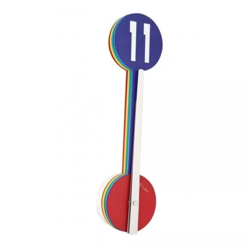 NeXtime Uhr 2995di Colour Guide, Ø 60 cm, Wand, Mehrfarbig