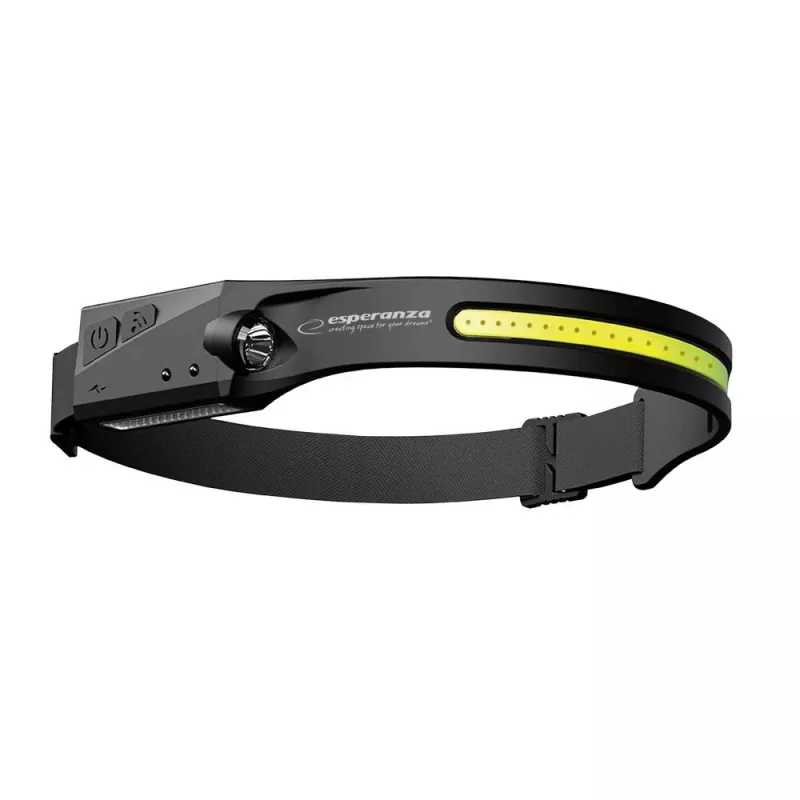 Esperanza EOT067 Taschenlampe Schwarz, Stirnlampe LED