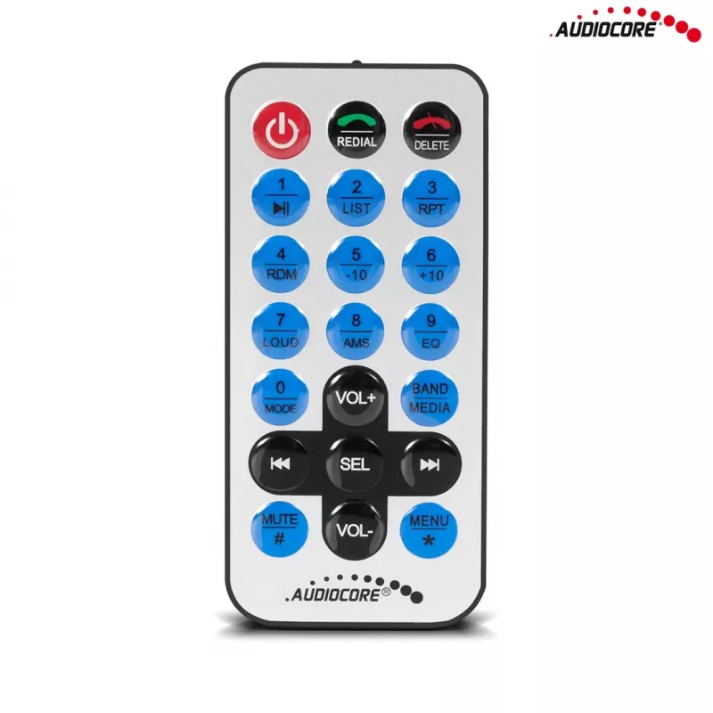 Audiocore AC9900 MP5 AVI DivX Bluetooth-Freisprecheinrichtung-Headunit + Fernbedienung