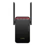 Wi‑Fi Signalverstärker Cudy RE3000 2400–5000 MHz, 802.11ax/ac/n/g/b/a, Ethernet 100 Mbps, externe Antenne, schwarz/rot