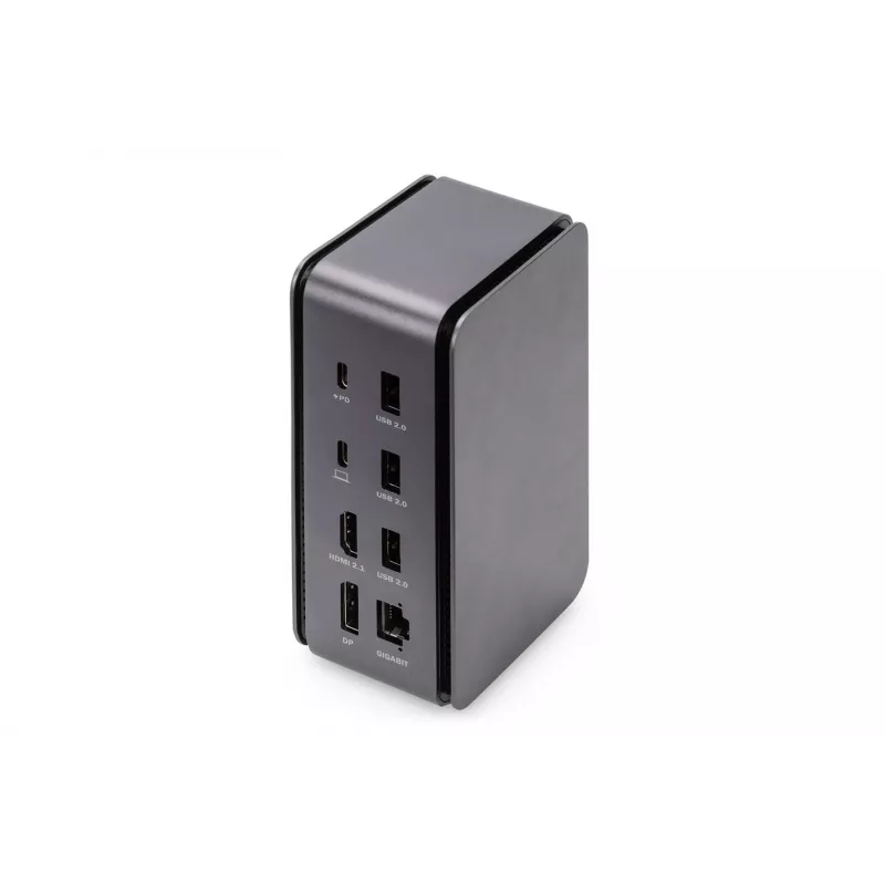 USB4 Dockingstation Digitus DA-70897 8K USB Type-C 100W Power Delivery