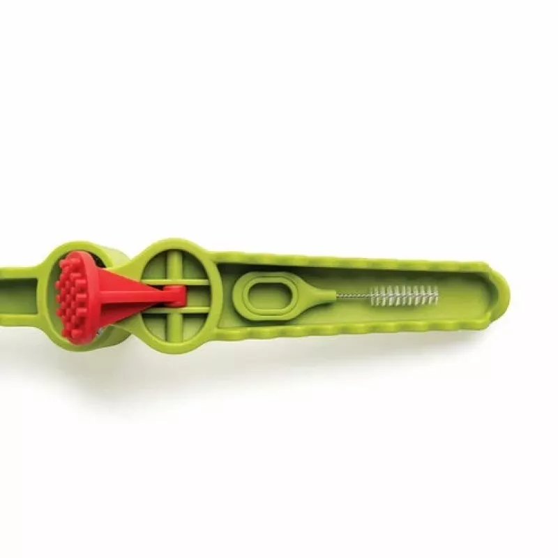 Griff-Knoblauchpresse Ototo Design Garligator Grün Kunststoff Stahl