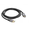 Lanberg CA-DPHD-20CU-0018-BK Videokabel-Adapter 1,8 m DisplayPort HDMI Typ A (Standard) Schwarz, Silber