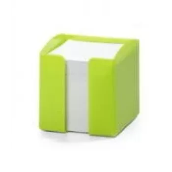 Quadratischer grüner Notizblock Durable TREND 105x100x100 mm