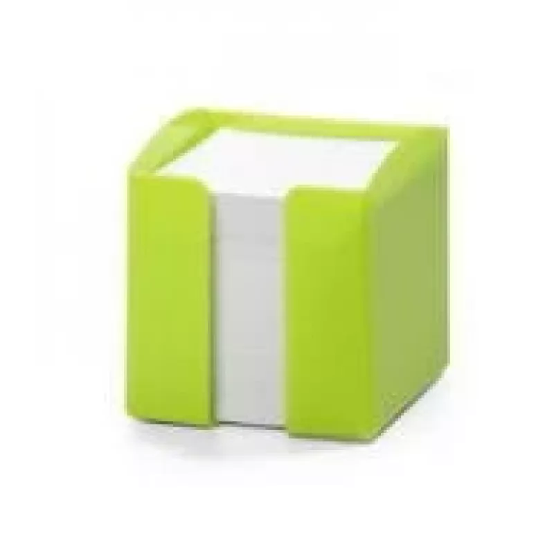 Quadratischer grüner Notizblock Durable TREND 105x100x100 mm