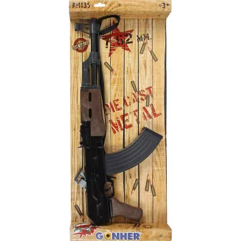 Pulio Metal Commando Gewehr Gonher – Spielzeug-Metalldartgewehr, Modell 1551135/6