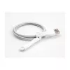 DeLOCK Staubschutzkappe für USB Typ-A-Stecker und Apple Lightning-Stecker, Set 2 Stück weiß