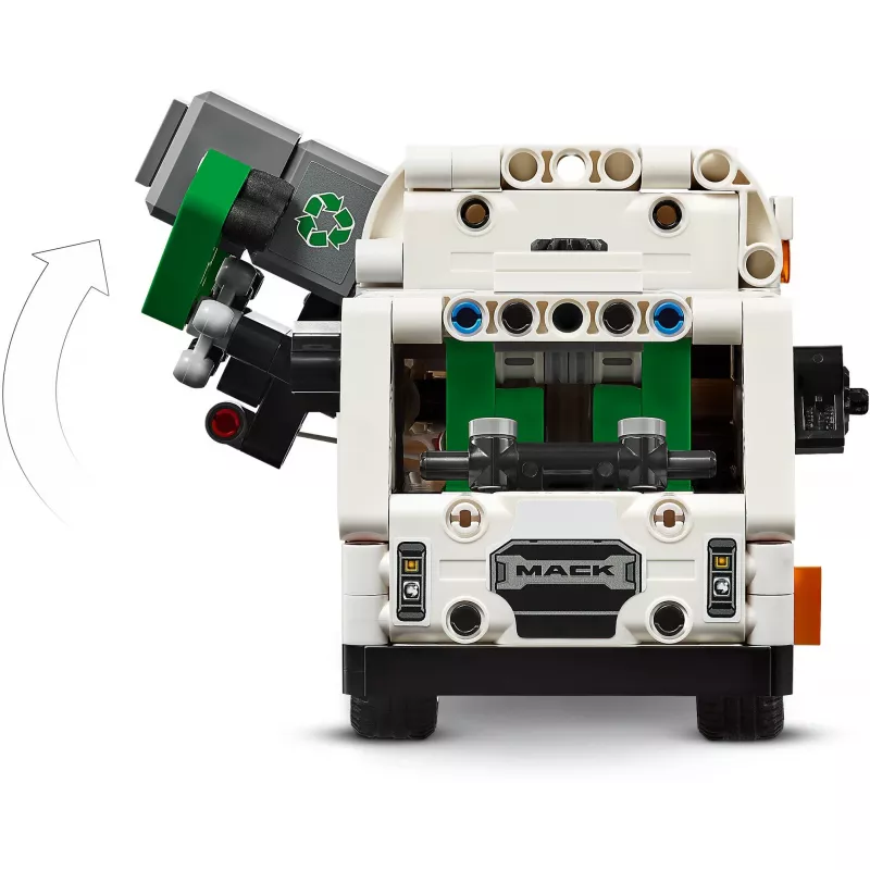 Konstruktionsspielzeug LEGO Technic Mack LR Elektro-Müllwagen 42167 — 503 Teile, motorisiert, Maße 230×80×90 mm