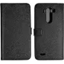 Nevox ORDO - Klapphülle für Mobiltelefon - PU-Kunstleder - Grau, Schwarz - für LG G3