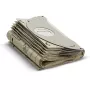 Staubsaugerzubehör für Karcher SE 2001 / SE 3001 6.904-143.0 — 5 braune reißfeste Trockensaugbeutel, 2-lagig, 150×240×8 mm