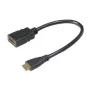 HDMI Kabel Akasa AK-CBHD10-25BK 0,25m