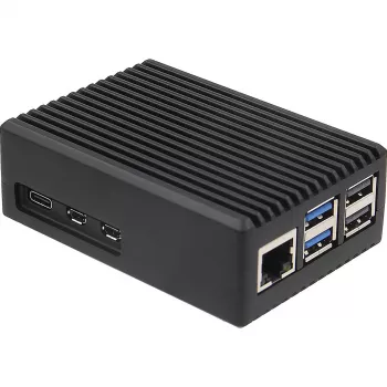 INTER-TECH Gehäuse für Raspberry Pi 5 — ODS-739 Kompaktes Design