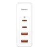 Travel Charger Baseus GaN2 Pro Quick 2x USB + 2x USB-C, 100W, EU (Weiß)