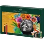 Ölbasierte Stifte Faber-Castell Polychromos & Pitt Graphite Matt Set 48 Stück Mehrfarbig